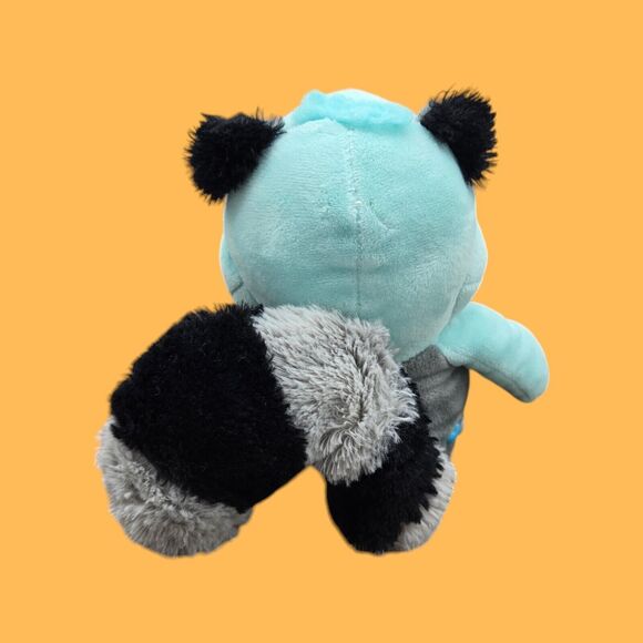 Care Bears Wish Bear 10" Bandit Mask Raccoon Plush Stuffed Toy Halloween Theme - Picture 9 of 13